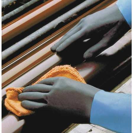 SHOWA BEST CHMM-08 Chemical Resistant Glove,26 mil,Sz (Best Police Cold Weather Gloves)