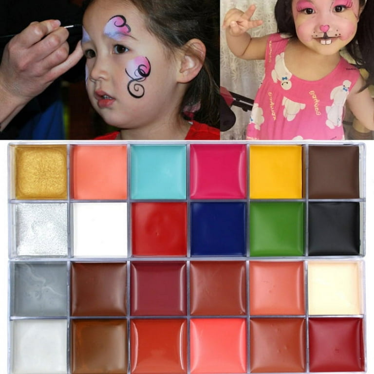 Try a color theory makeup challenge with Athena face paint palette