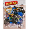 Monster Jam Party Supplies 8 Pack Thank You Notes