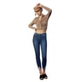 thumbnail image 2 of Kancan - Women's High Rise Hem Detail Skinny Jeans - KC7267, 2 of 10