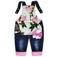 thumbnail image 3 of KIDSCOOL SPACE Baby Cotton 3D Cartoon Soft Knitted Jeans Overalls 18M, 3 of 6