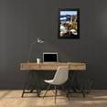 thumbnail image 4 of Hausenflock, Alan 17x24 Black Modern Framed Museum Art Print Titled - Pacific Blue II, 4 of 5
