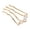 Gold, variant on U Shape Updo Hair Pins Clips for Thin Thick Hair,4 Prong Bun Hair Vintage Hairstyle Accessories French Hair Forks