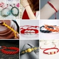 thumbnail image 5 of Nvzi Cordón de satén de nailon trenzado para hacer abalorios, hilo para hacer nudos chinos, macramé, pulseras, collares y joyas, 2,5 mm, color caqui, 5 of 5
