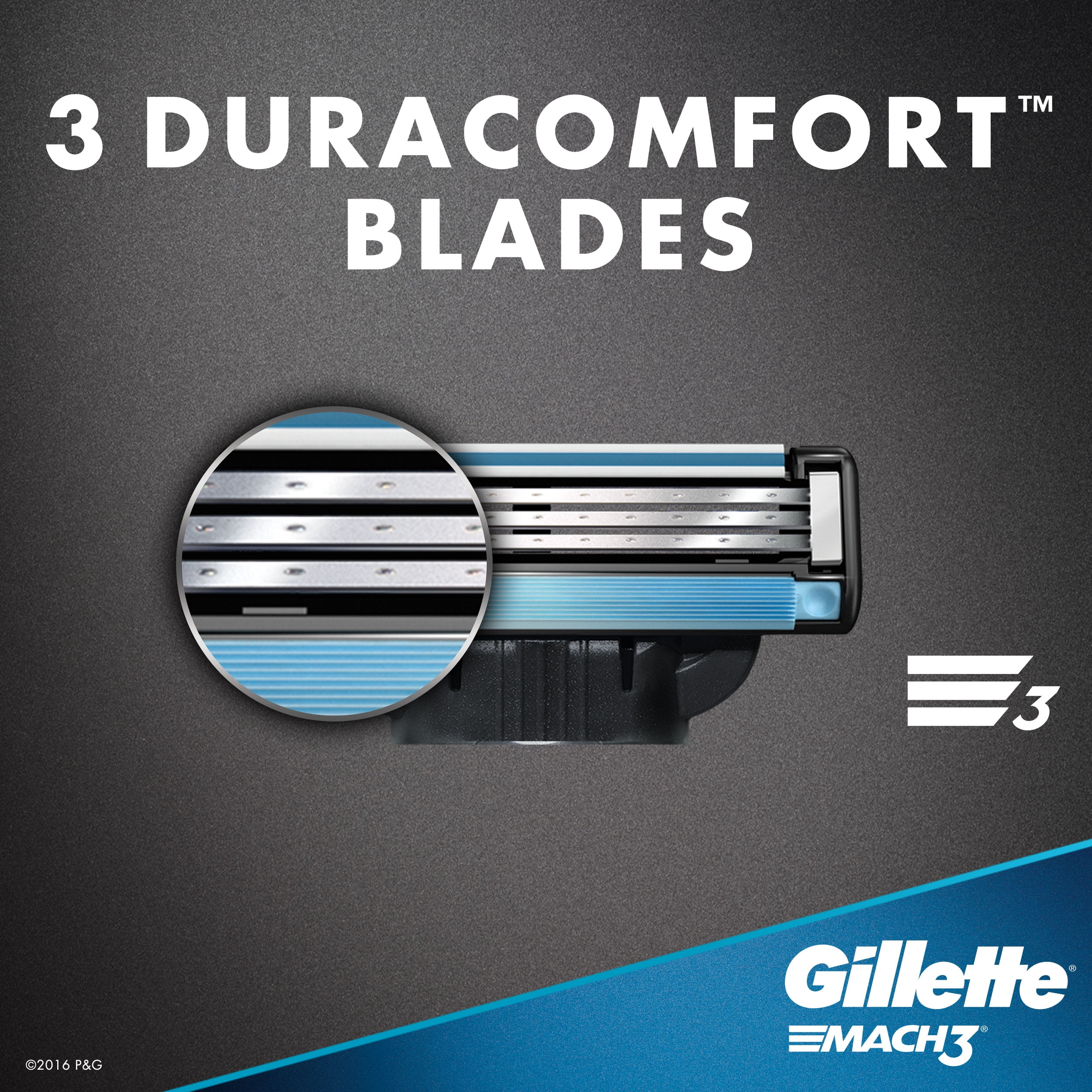 Gillette Mach3 Men's Razor Blades - 5 Refills