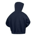 thumbnail image 4 of Txeol Men's Oversized Sweatshirt with Hood Loose Long Sleeve Pullovers Workout Casual Hoodies with Pocket,Navy,XXXL, 4 of 4