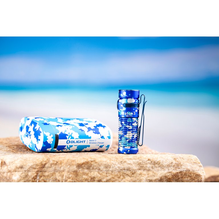 Olight Baton 3 Ocean Camouflage Premium Edition w/Wireless