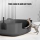 thumbnail image 5 of Mom's Best Bandeja para arena para gatos, lados altos de 15,75 x 11,42 x 5,7 pulgadas, fácil de limpiar + resistente y duradera, 5 of 6