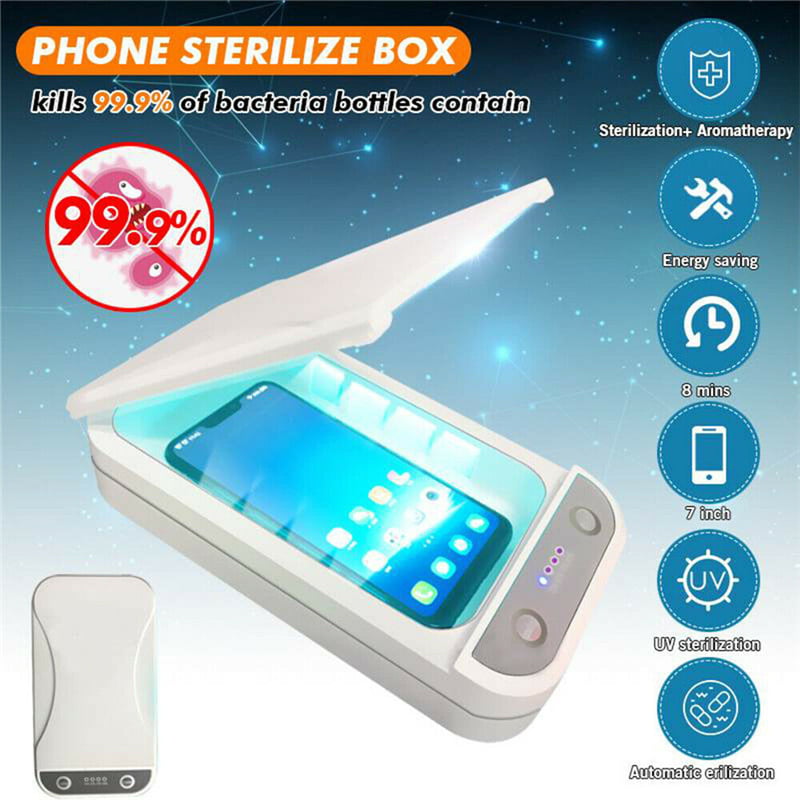 Portable UV Sterilization Pack Disinfection Bags USB Charged Sterilize Cleaner Box for Baby Clothes,Underwear,Phone Bottle,Toothbrush,Beauty Tools 