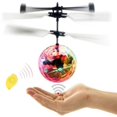 thumbnail image 1 of mini drone RC Helicopter Aircraft Flying Ball fly toys Ball Shinning LED Lighting Quadcopter Dron fly Helicopter Kids toysBlue He Qiyong unisex, 1 of 1
