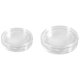 thumbnail image 1 of Caja de 20 cápsulas de plástico transparente para monedas pequeñas y redondas, 10 de 27 mm y 10 de 33 mm, 1 of 4