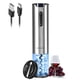 thumbnail image 1 of Abridor de Vino Eléctrico Tomentific de Acero Inoxidable Recargable, 1 of 9