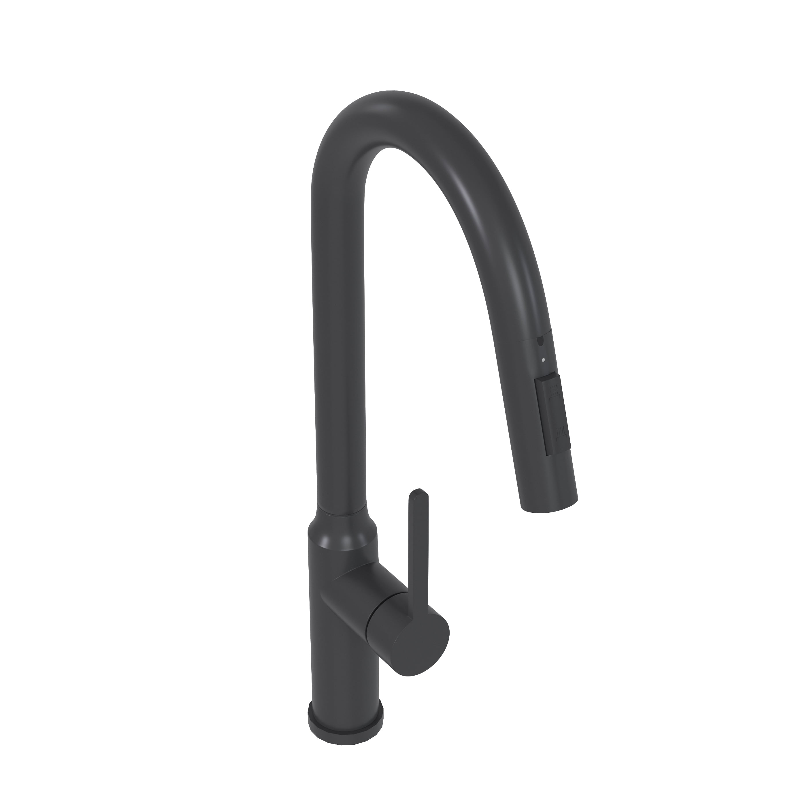 Bothwa Home KF-SL023-MB 19-Inch Talia Kitchen Faucet in Matte Black Finish
