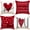 Red, variant on Boho Hair Ties 20 Pcs Multi-Color Bracelets Hair ropes 4 Styles Elasticity Ponytail Holders