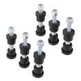 thumbnail image 1 of Cart Poly Bushing Sleeves Kit Race Grade PU Anti Corrosion Metal Complete Shackle Nut Set in Rough Terrains Resorts, 1 of 7