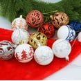 thumbnail image 4 of LINLIN Christmas Ball Pendant,  9pcs 6cm Christmas Baubles Box Set Christmas Balls Ornaments for Xmas Christmas Tree Hanging Ball, 4 of 6