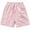Pink, variant on Women's Lightweight Striped Shorts with Patch Pockets, High Waist Drawstring Loose Fit Casual Shorts for Women, 90s 2000s Y2K Style Rayon Nylon Summer Shorts for Vacation Beach Travel Beige L