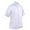 White, variant on Women's Microfiber Water repellent shell Full Zip Wing collar without lining Short sleeve Windbreaker #4702
