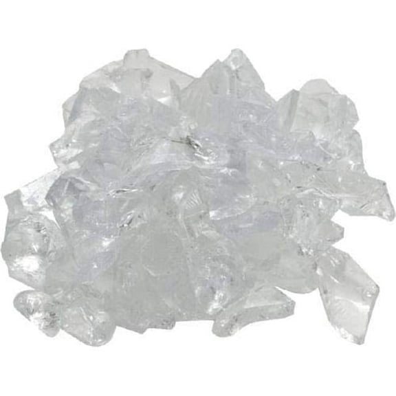 Dagan GLL-CRYSTAL 0.5-0.75 in. Fire Glass, Crystal