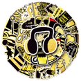 thumbnail image 3 of Pegatinas de cumpleaños en dorado y negro para libros de texto, pegatinas de dibujos animados para niños, fundas para teléfonos móviles, cuadernos, decoraciones para tarjetas, resistentes al agua, 3 of 5