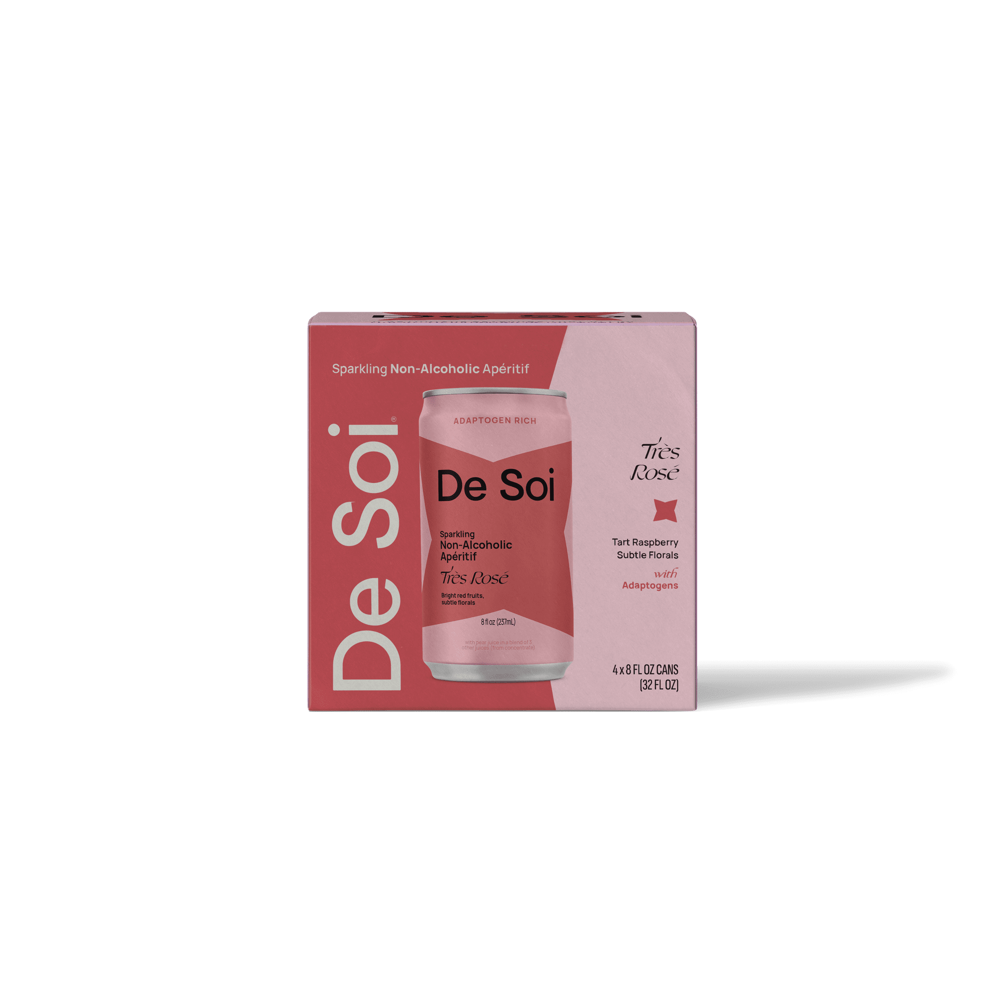 De Soi Tres Rose 4 Pack 8 fl oz Cans