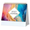 Qinghuai Small Desk Calendar 2025, Monthly Desktop Calendar 2025 FUN