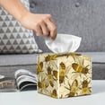 Tissue Box Cover, vintage honey bees Leather Tissue Box