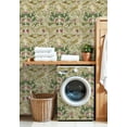 thumbnail image 4 of Farmhouse Peel and Stick Wallpaper Vintage Floral Bird Strawberries Earthy Tones Wall Mural 17.7in x 9.8ft Self Adhesive Removable Wall Paper Renter Friendly Wallpaper for Bedroom Cabinets, 4 of 8