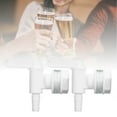 thumbnail image 1 of Brew Spigot Faucet, Beer Bucket Spigot 2 Set PP Plastic Removable  Sealing Barbed Outlet  For Home Brewing, 1 of 8