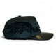 thumbnail image 3 of VAGO Style Gorra BLACK ANGELS Negra Ajustable de Moda con Visera Curva, 3 of 5
