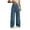 O-Dark Blue, variant on Butt Lifting Jeans Baggy Jeans for Teen Girls, Woman Cute Bow Jeans High Waist Wide Leg Loose Straight Denim Pants Casual Streetwear Light Blue L