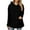 Black, variant on Posijego Women's Spring Jackets Long Sleeve Hooded Knit Casual Jacket Lightweight Soft Outerwear with Pockets