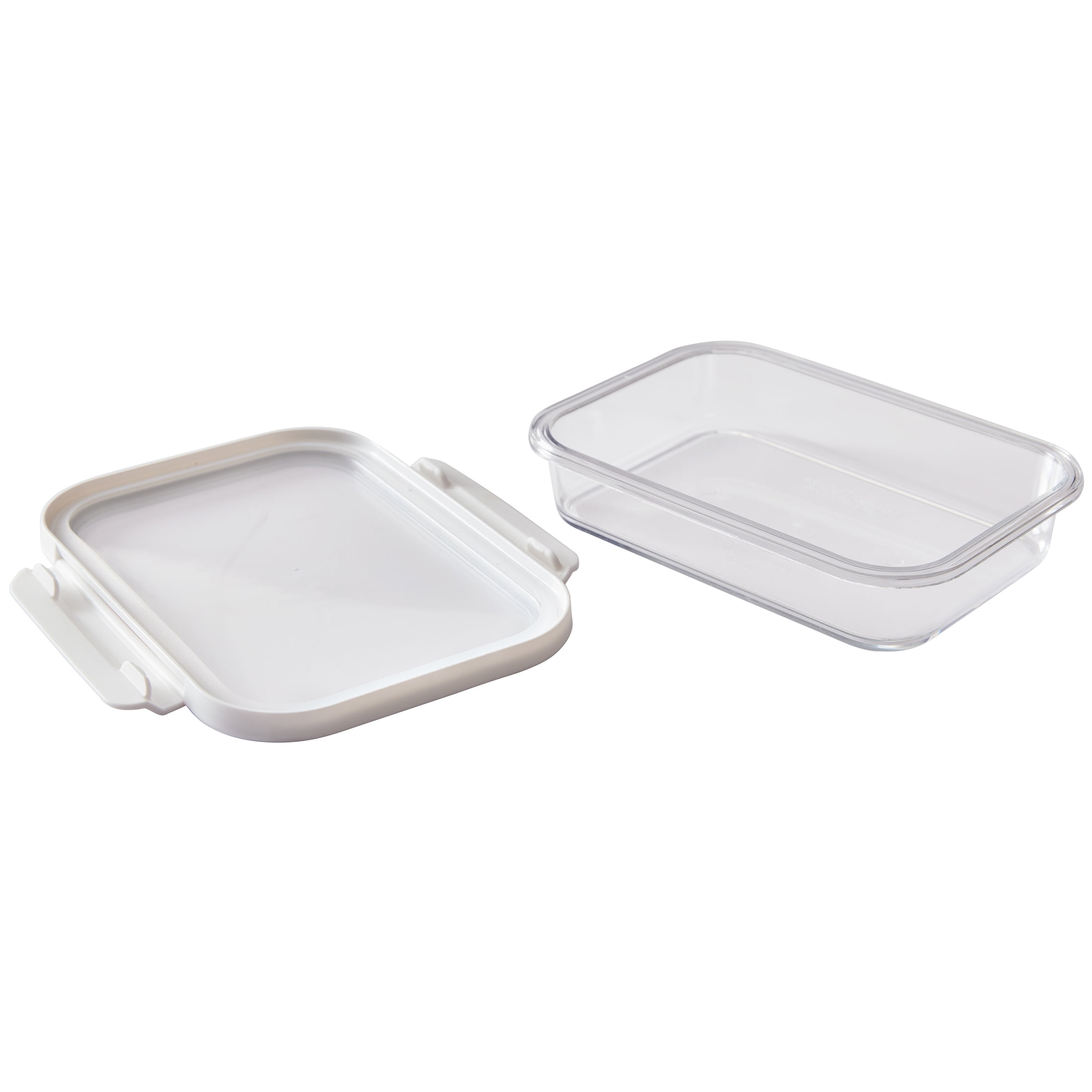 Better Homes & Gardens Tritan Food Storage Containers, 2.3 Cup, Rectangle, with Tritan Lids, Set of 2, 4 Pieces
