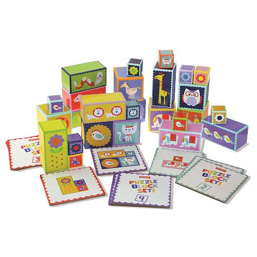 FisherPrice Wood My First Activity Block Set