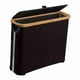 thumbnail image 3 of Cesta para guardar el papel higiénico. Práctica para el rollo de papel higiénico del baño. Negro, 3 of 9