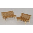 thumbnail image 1 of Plus Model 1:35 Spa Benches Wood Diorama Accessory #402, 1 of 1