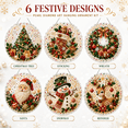 thumbnail image 3 of Christmas Pearl Bead Painting Kit, DIY Diamond Art Ornament and Window Suncatcher Craft for Adults Beginners and Holiday Activities, 3 of 7