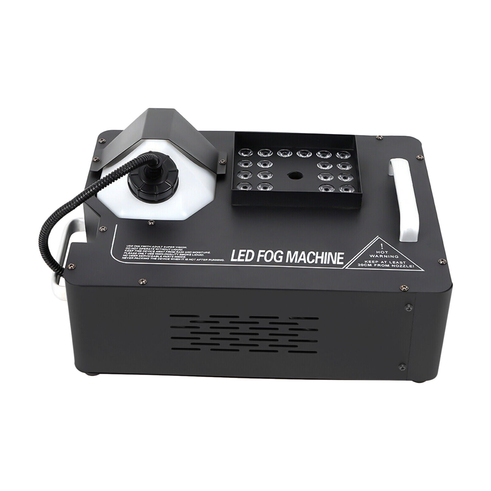 110v 1500w RGB 24 LED Light Stage Fogger Thrower Effect Disco Fog Smoke Machine