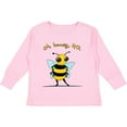 thumbnail image 3 of Inktastic Oh, Honey, No...- cute bee Boys or Girls Long Sleeve Toddler T-Shirt, 3 of 5