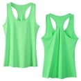 thumbnail image 7 of OIUUAK Racerback Athletic Tank Tops, Loose Fit Workout Tops for Women Lightweight Breathable Summer Running Yoga Gym Shirts Sleeveless, Green, 7 of 7