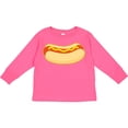 thumbnail image 3 of Inktastic Funny Hot Dog Boys or Girls Long Sleeve Toddler T-Shirt, 3 of 5