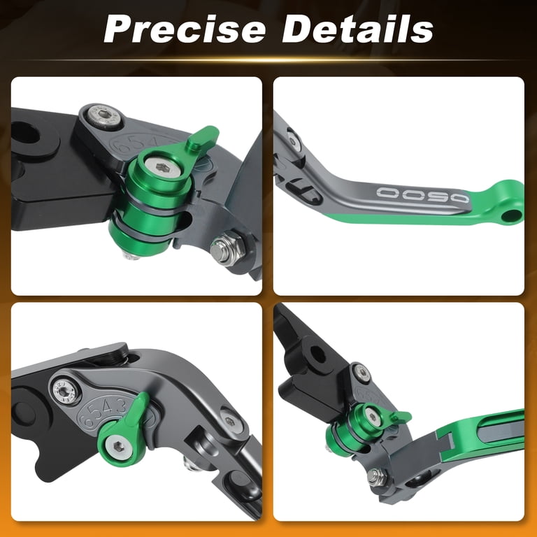 Extendable Motorcycle Brake Clutch Levers for Kawasaki NINJA500