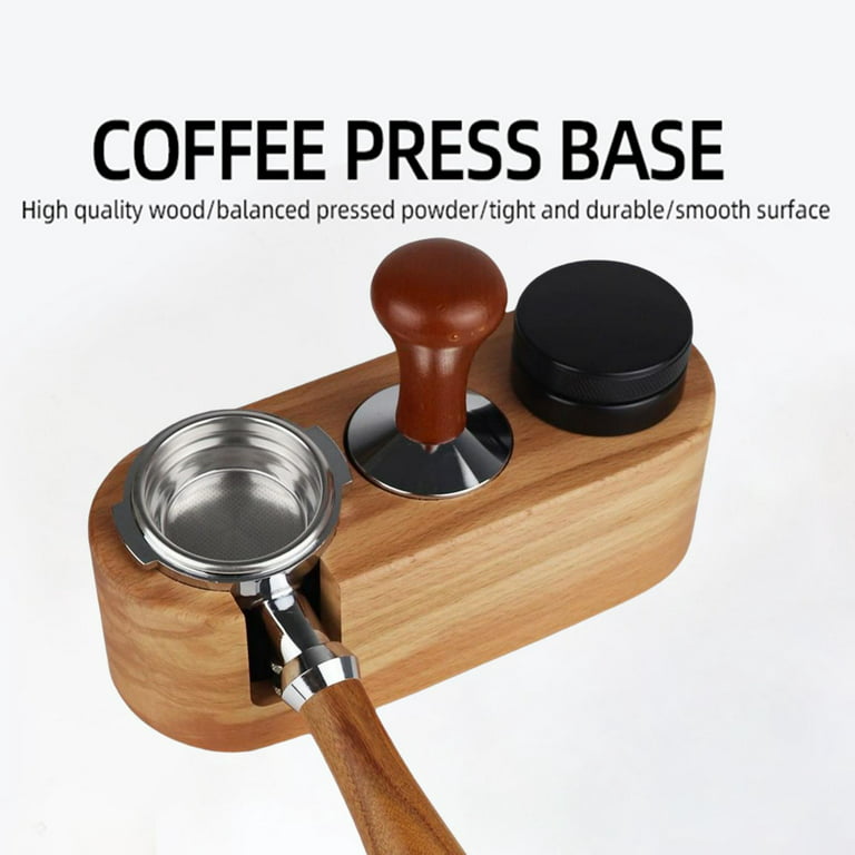 Espresso Accessories, Wood Handle Coffee Tamper