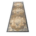 thumbnail image 2 of La Dole Rugs Traditional Geometric Design Contemporary Runner Rug - Premium Durable Carpet for Living Room, Entrance, and Hallway - Silver, Beige, and Grey, 3x5 (2'7" x 4'11", 80cm x 150cm), 2 of 7