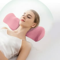 YJYGSQ Multifunctional Foam Cervical Pillow for Neck and Spine Alignment, Ideal for Cervical Straightening, Therapeutic Neck Support, Comfortable Pillow for Sleeping, Relaxation, and Travel