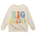 thumbnail image 3 of WOYY Girls Sweatshirt Casual Letter Print Round Neck Pullover Shirt for Kids, Sizes 3-4, 3 of 3