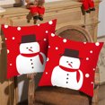 thumbnail image 3 of Jusqu'à 65% de Réduction SMihono Noël Coton Housse de Coussin Coussin Coussin Housse de Coussin Maison Decor, 3 of 4