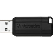 Microban, VER70062, 32GB PinStripe USB Flash Drive Business Pack, 10 / Pack, Black