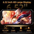 thumbnail image 2 of Oukitel WP23 Plus Rugged Phone 4GB 128GB 6.52 inch Android 14,10600mAh 4G Smartphone-Black/Green/Orange, 2 of 7