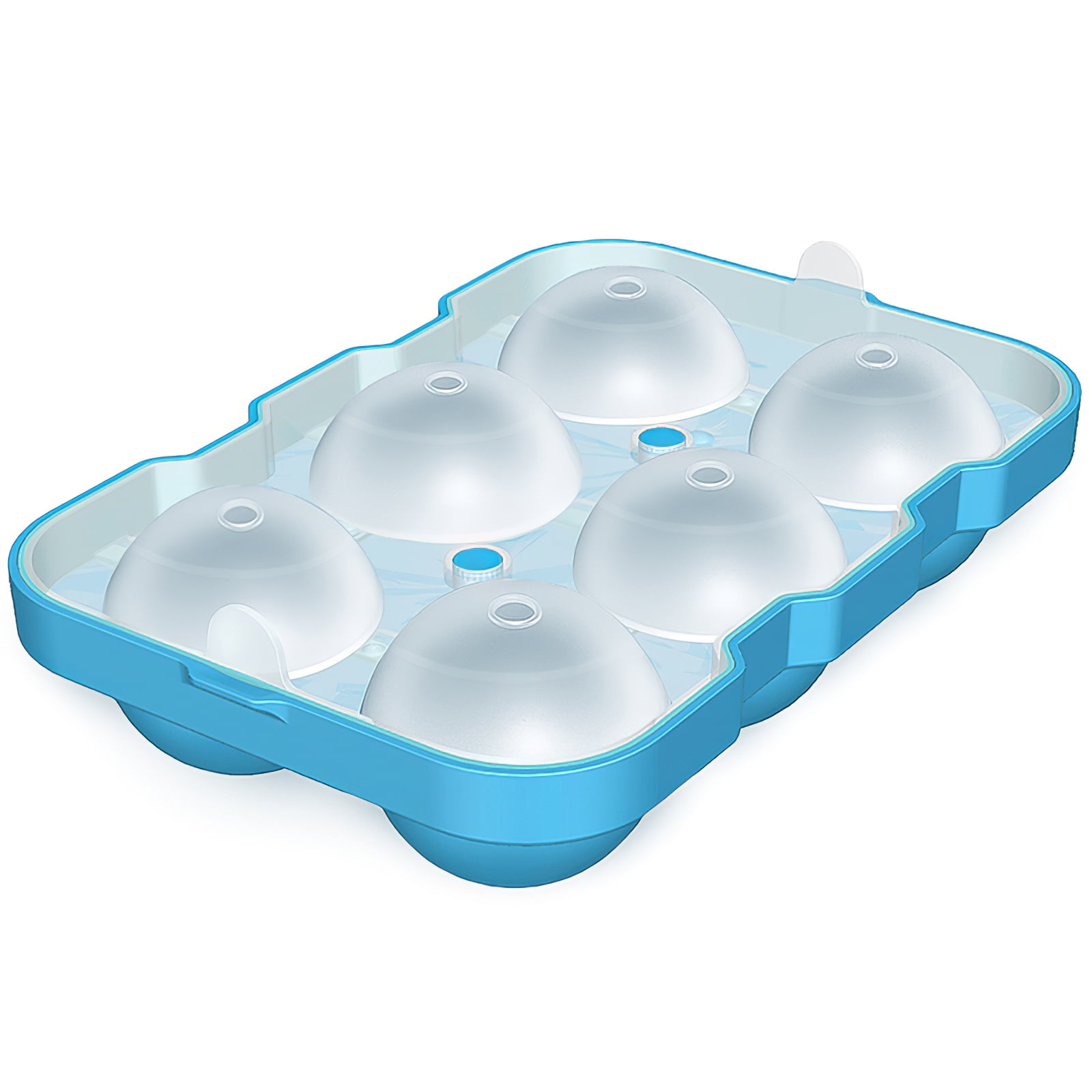 Lemonbest 6 Grids Ice Cube Mold Ice Ball Maker Good Sealing Ice Cube Tray DIY for Kitchen Bakery Making Dessert Jelly Candy - Walmart.com